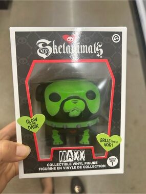 Skelanimals Maxx Glow-in-the-Dark Vinyl Figure